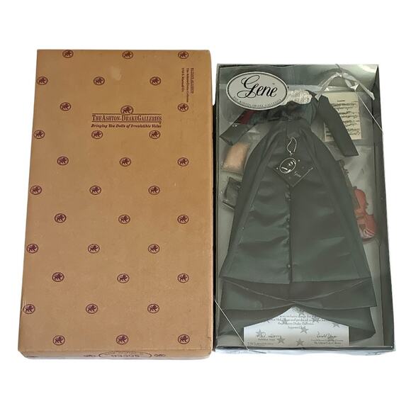 1996 Ashton Drake Gene Doll “Cresendo"Costume Ensemble NRFB - Picture 1 of 6